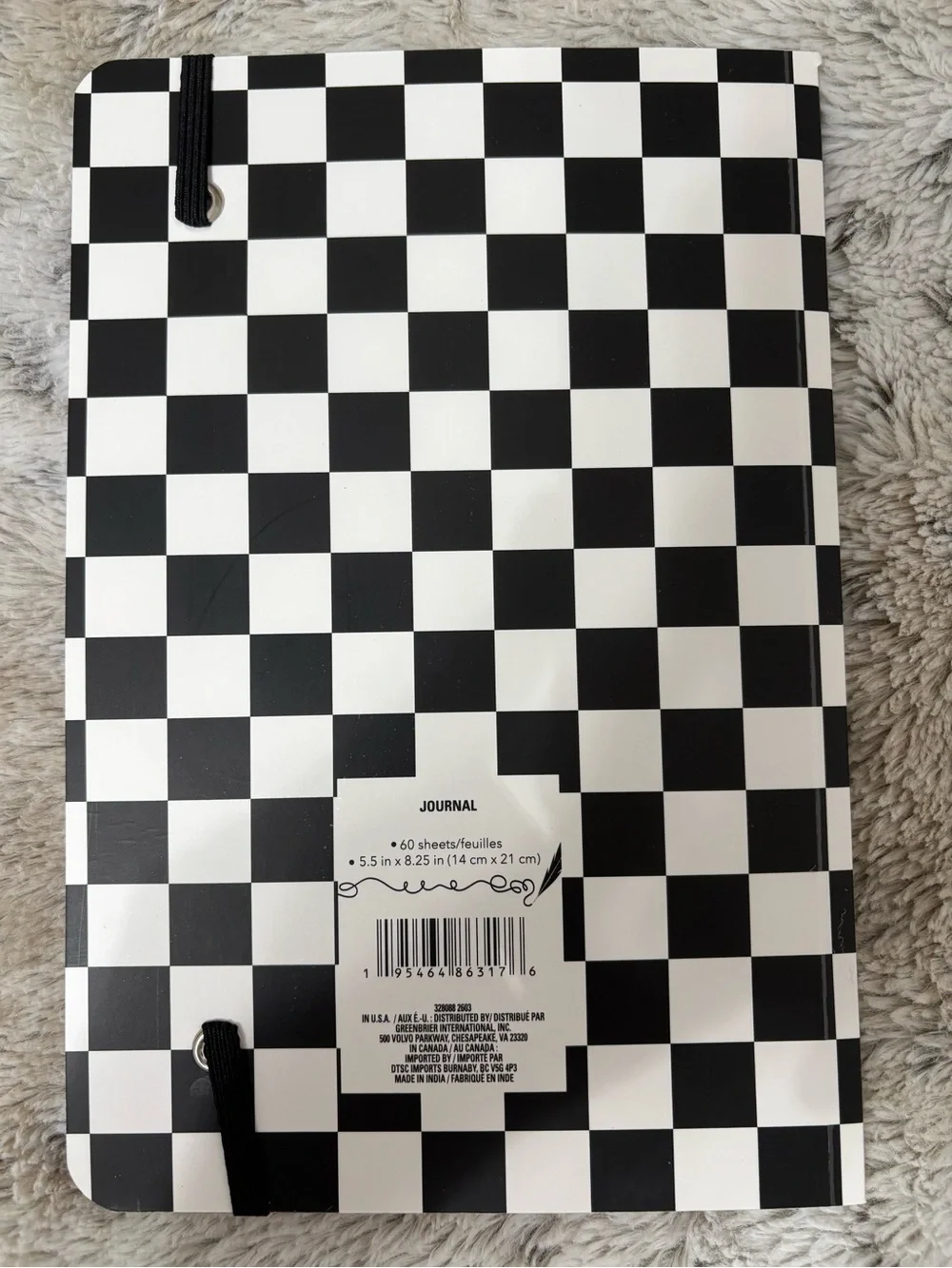 Checkered cherries journal